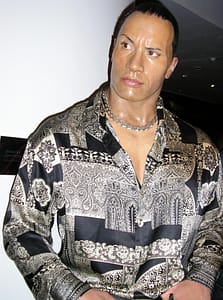 The Rock wax figure