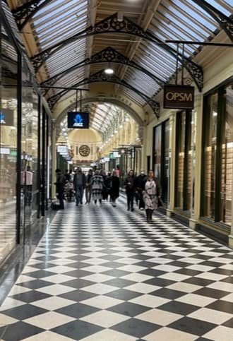 Royal Arcade - Bourke Street Mall Melbourne