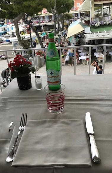 Lunch time in Positano Italy