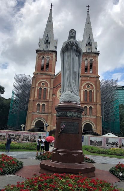 Saigon Notre Dame Cathedral Ho Chi Minh City Vietnam