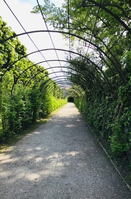 Mirabell Garden tunnel, Salzburg Austria