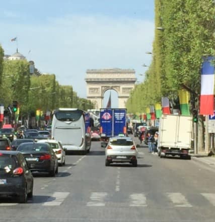Champs Elysees Paris France