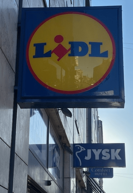 Lidl Supermarket Copenhagen Denmark