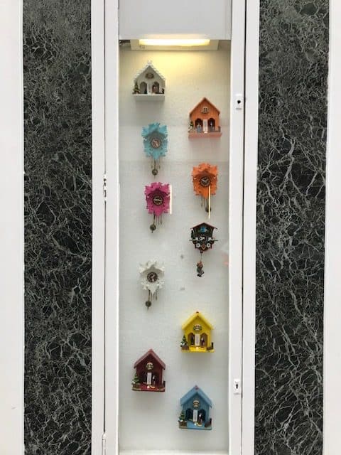 Cuckoo clocks in Vienna Austria