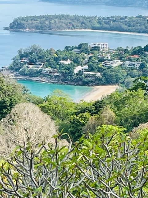 View from Karon viewpoint Phuket Thailand