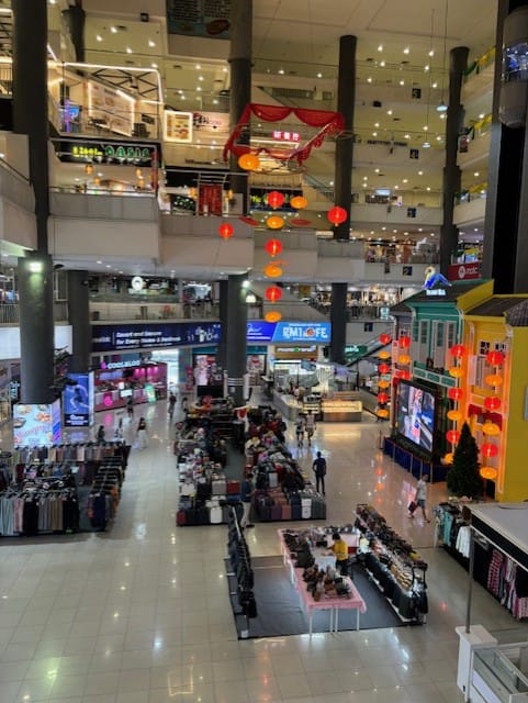 Inside Prangin Mall, Penang Malaysia