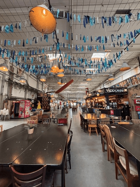 Danish Food Street Market, Copenhagen Denmark