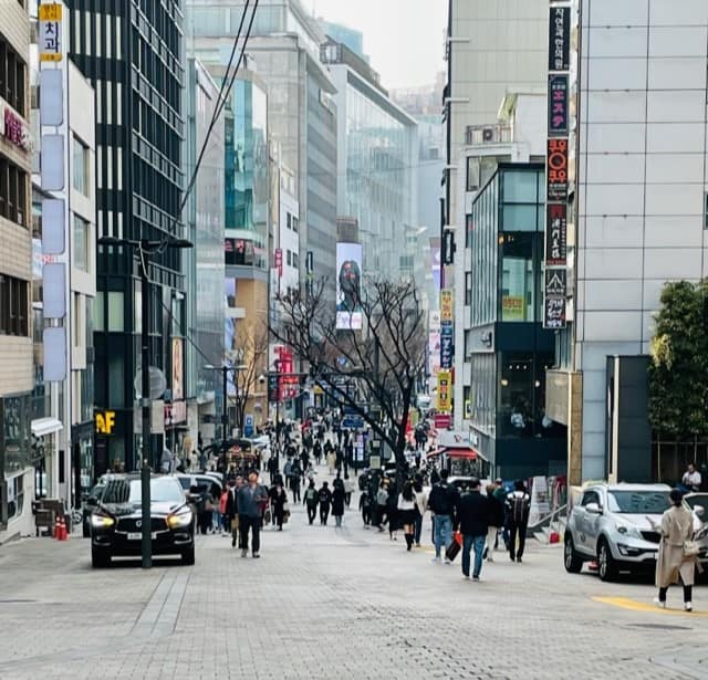 Myeongdong Seoul South Korea