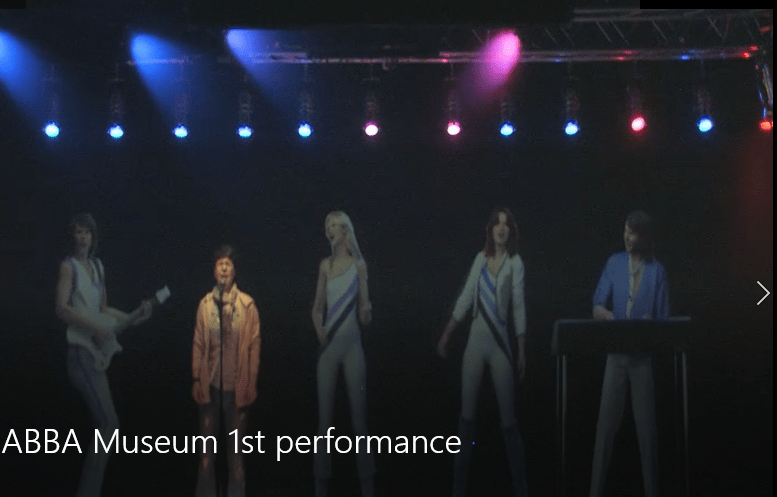 Fifth member of ABBA - ABBA Museum Stockholm Sweden