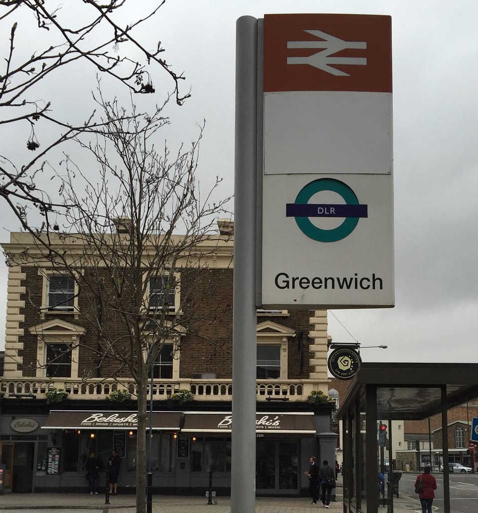 Greenwich station Greenwich England