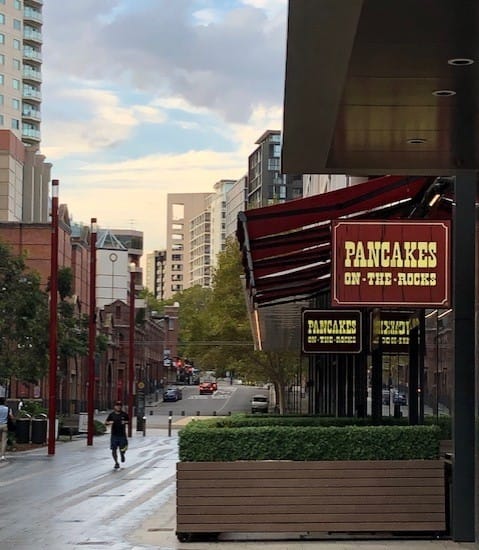 Pancakes on the Rocks - Darling Harbour Sydney Australia 