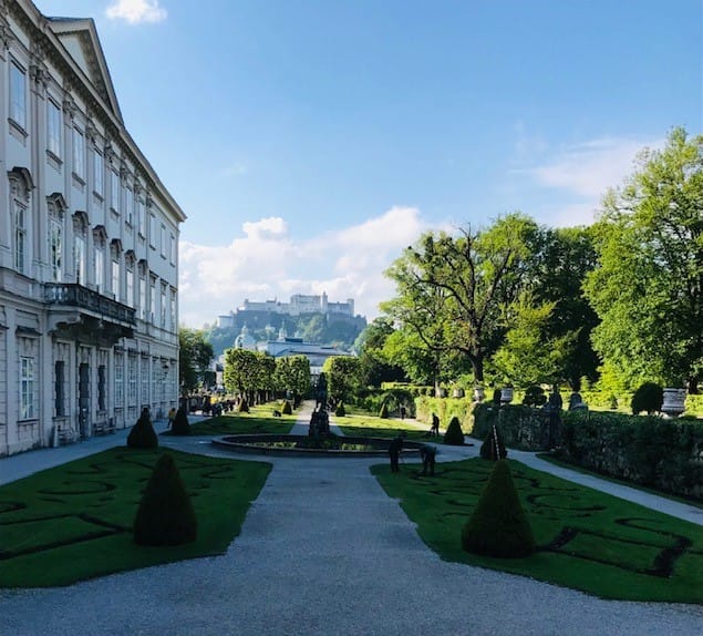 Mirabell Gardens & Palace Salzburg Austria 