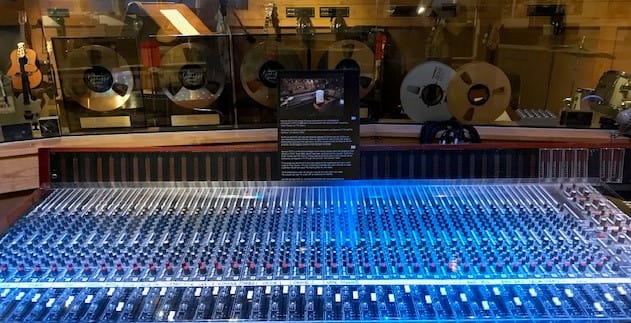 Music studio - ABBA Museum Stockholm Sweden 