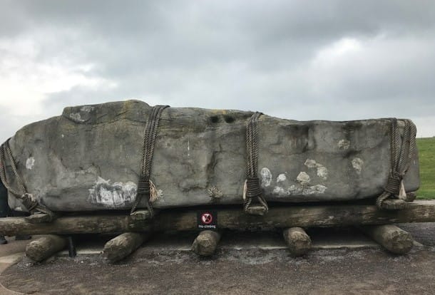 Large stones at Stonehenge Wiltshire England 