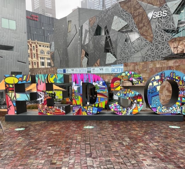 Federation Square Melbourne Australia 