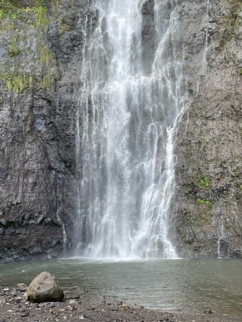 Faarumai Waterfalls Tahiti French Polynesia 