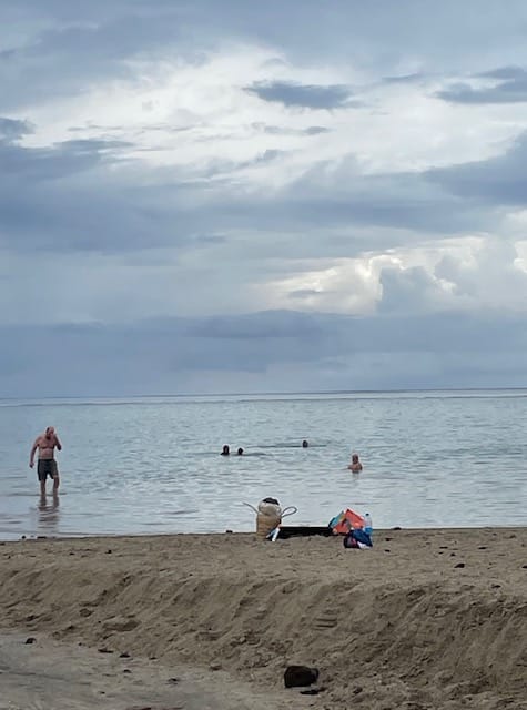 PK18 Beach Tahiti French Polynesia 