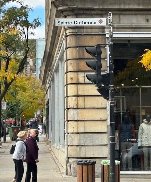 Sainte Catherine Street Montreal 