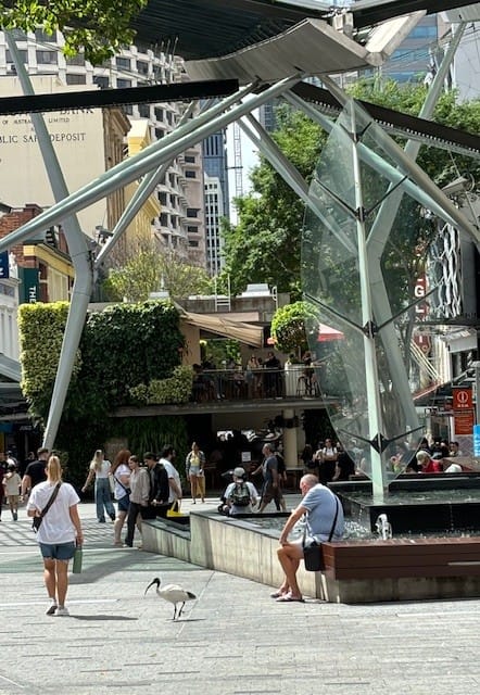 Queen Street Mall Brisbane Queensland Australia 