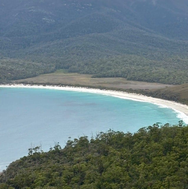 Slow travel destination - Wineglass Bay Tasmania