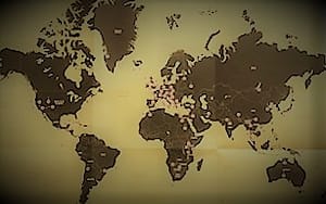 Map of the world