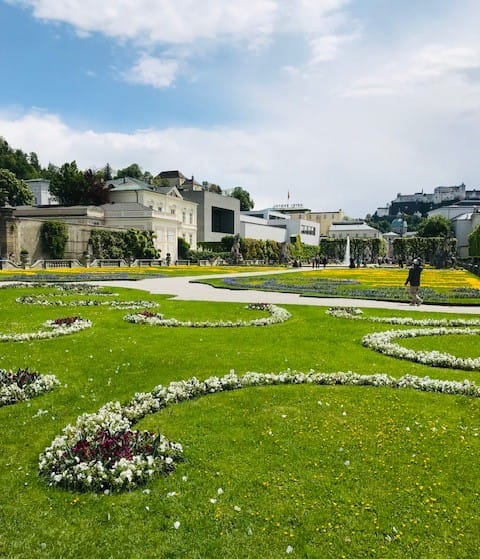 Mirabell Gardens Salzburg Austria