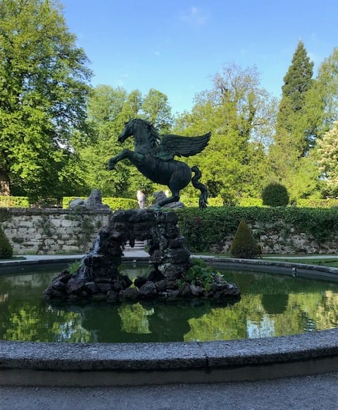 Mirabell Gardens & Palace Salzburg Austria