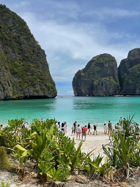 Maya Beach Krabi Thailand - overtourism