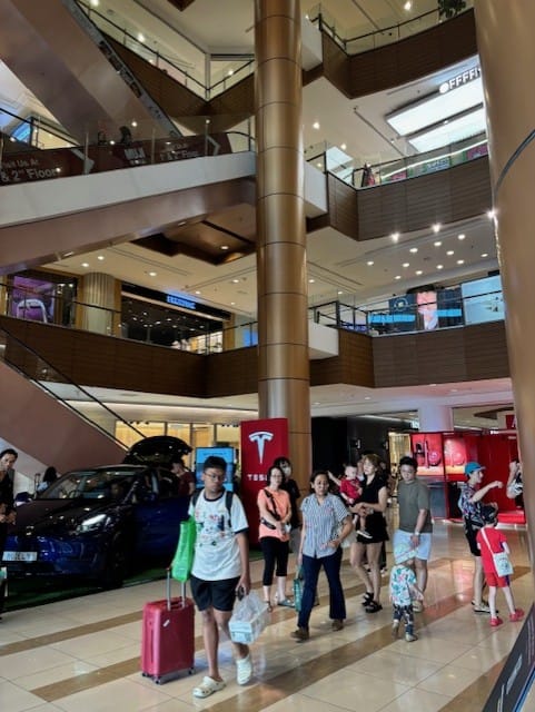 Inside Gurney Plaza, Penang Malaysia