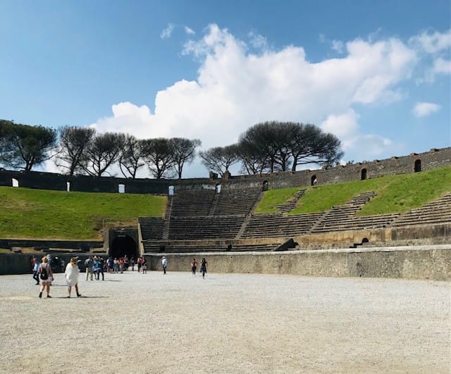 Amphitheater Pompeii Italy